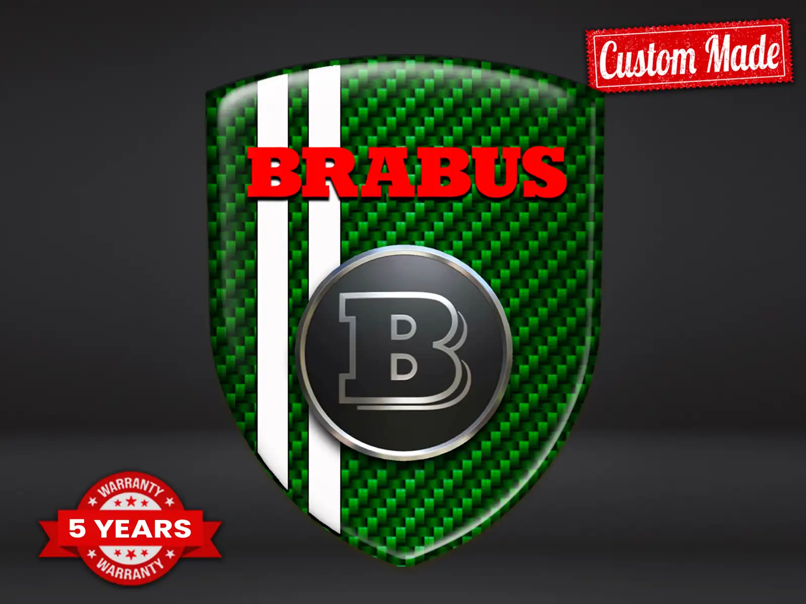 Brabus Pegatinas Automotrices Resistentes Deporte Alta Gama